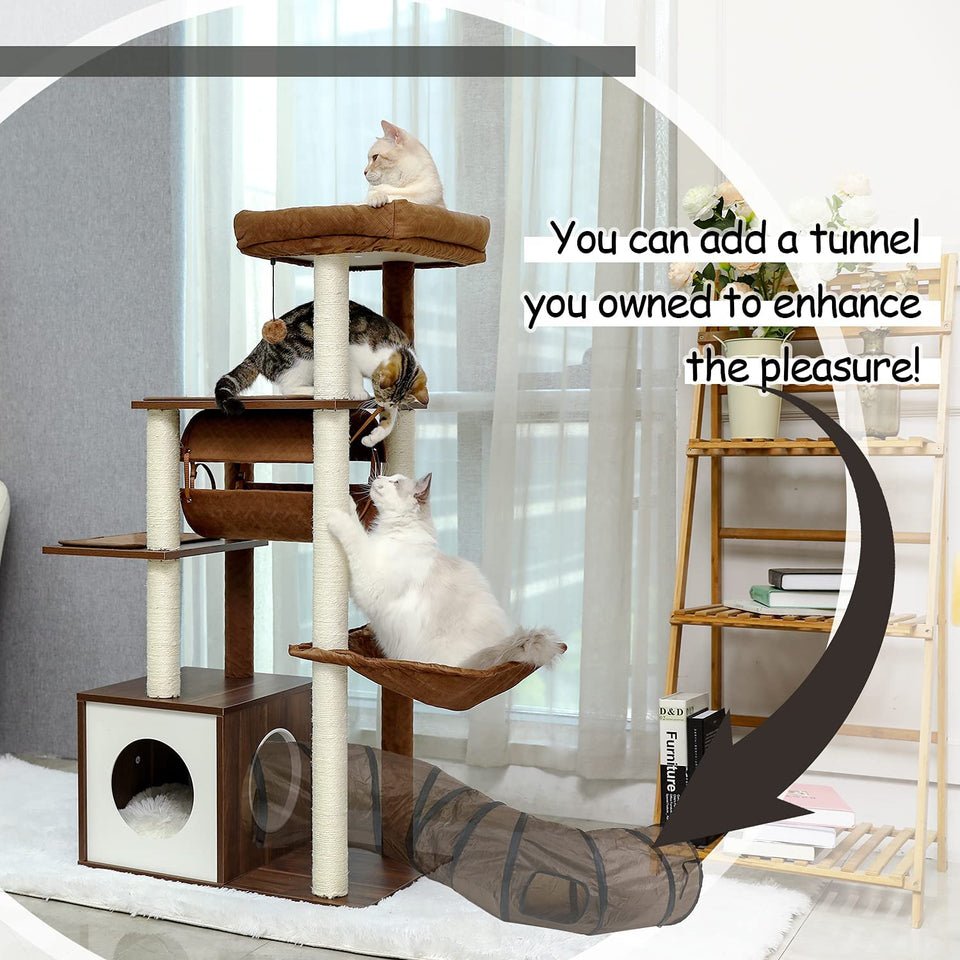 Cat Tree Palace - Cat Scratching Posts USA Cat Scratching Post Specialists | Cat Scratcher Trees & Poles 51.4" Cat Scratching Post / Tree / Pole - Brown Buy 51.4" Cat Scratching Post / Tree / Pole - Brown │ Cat Tree Palace