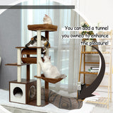 Cat Tree Palace - Cat Scratching Posts USA Cat Scratching Post Specialists | Cat Scratcher Trees & Poles 51.4" Cat Scratching Post / Tree / Pole - Brown Buy 51.4" Cat Scratching Post / Tree / Pole - Brown │ Cat Tree Palace