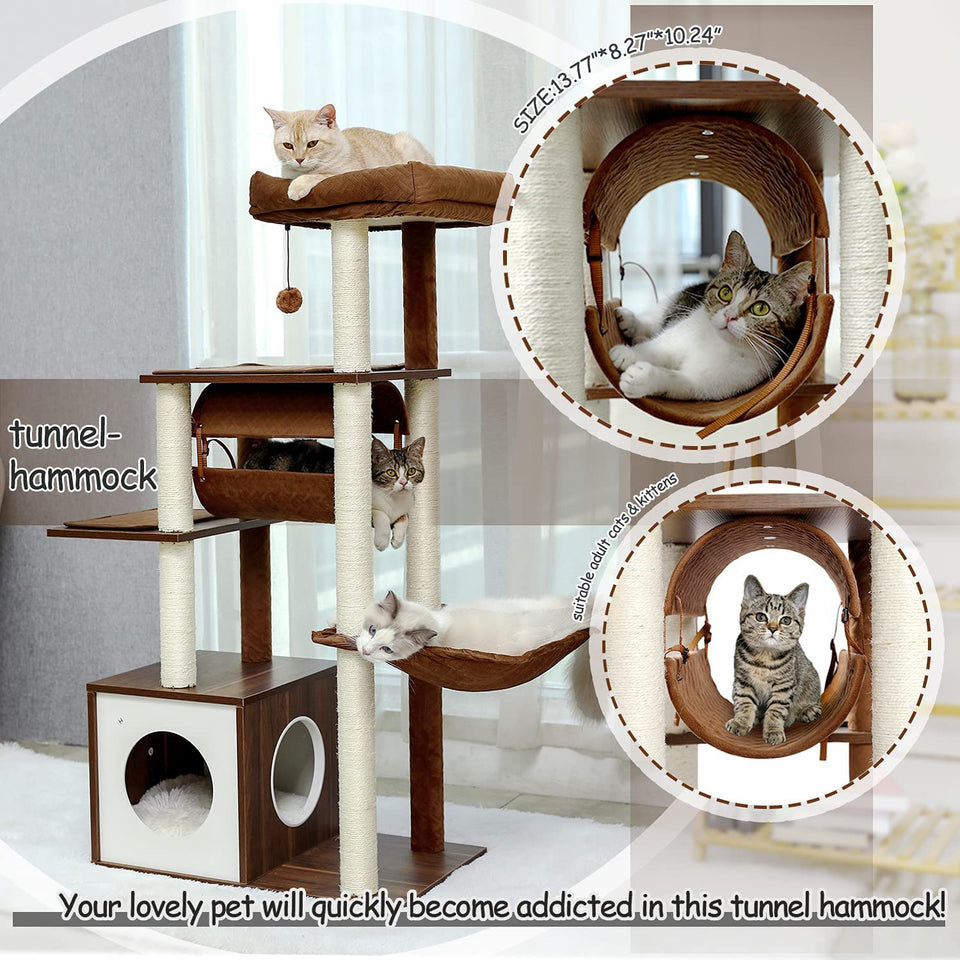 Cat Tree Palace - Cat Scratching Posts USA Cat Scratching Post Specialists | Cat Scratcher Trees & Poles 51.4" Cat Scratching Post / Tree / Pole - Brown Buy 51.4" Cat Scratching Post / Tree / Pole - Brown │ Cat Tree Palace
