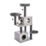 Cat Tree Palace - Cat Scratching Posts USA Cat Scratching Post Specialists | Cat Scratcher Trees & Poles 55.5" Cat Scratching Post / Tree / Pole - Grey Wood Buy 55.5" Cat Scratching Post / Tree / Pole - Grey Wood │ Cat Tree Palace