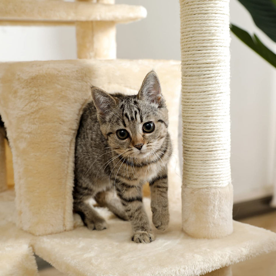Cat Tree Palace - Cat Scratching Posts USA Cat Scratching Post Specialists | Cat Scratcher Trees & Poles 57" Cat Scratching Post / Tree / Pole - Beige Buy 57" Cat Scratching Post / Tree / Pole - Beige │ Cat Tree Palace