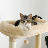 Cat Tree Palace - Cat Scratching Posts USA Cat Scratching Post Specialists | Cat Scratcher Trees & Poles 57" Cat Scratching Post / Tree / Pole - Beige Buy 57" Cat Scratching Post / Tree / Pole - Beige │ Cat Tree Palace