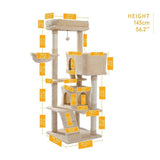 Cat Tree Palace - Cat Scratching Posts USA Cat Scratching Post Specialists | Cat Scratcher Trees & Poles 57" Cat Scratching Post / Tree / Pole - Beige Buy 57" Cat Scratching Post / Tree / Pole - Beige │ Cat Tree Palace