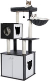 Cat Tree Palace - Cat Scratching Posts USA Cat Scratching Post Specialists | Cat Scratcher Trees & Poles 59" Cat Scratching Post / Tree / Pole - Black Buy 59" Cat Scratching Post / Tree / Pole - Black │ Cat Tree Palace