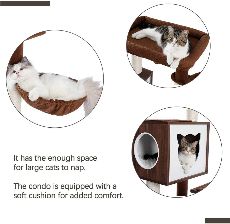 Cat Tree Palace - Cat Scratching Posts USA Cat Scratching Post Specialists | Cat Scratcher Trees & Poles 59" Cat Scratching Post / Tree / Pole - Brown Buy 59" Cat Scratching Post / Tree / Pole - Brown │ Cat Tree Palace