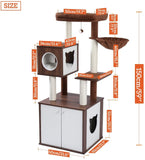 Cat Tree Palace - Cat Scratching Posts USA Cat Scratching Post Specialists | Cat Scratcher Trees & Poles 59" Cat Scratching Post / Tree / Pole - Brown Buy 59" Cat Scratching Post / Tree / Pole - Brown │ Cat Tree Palace