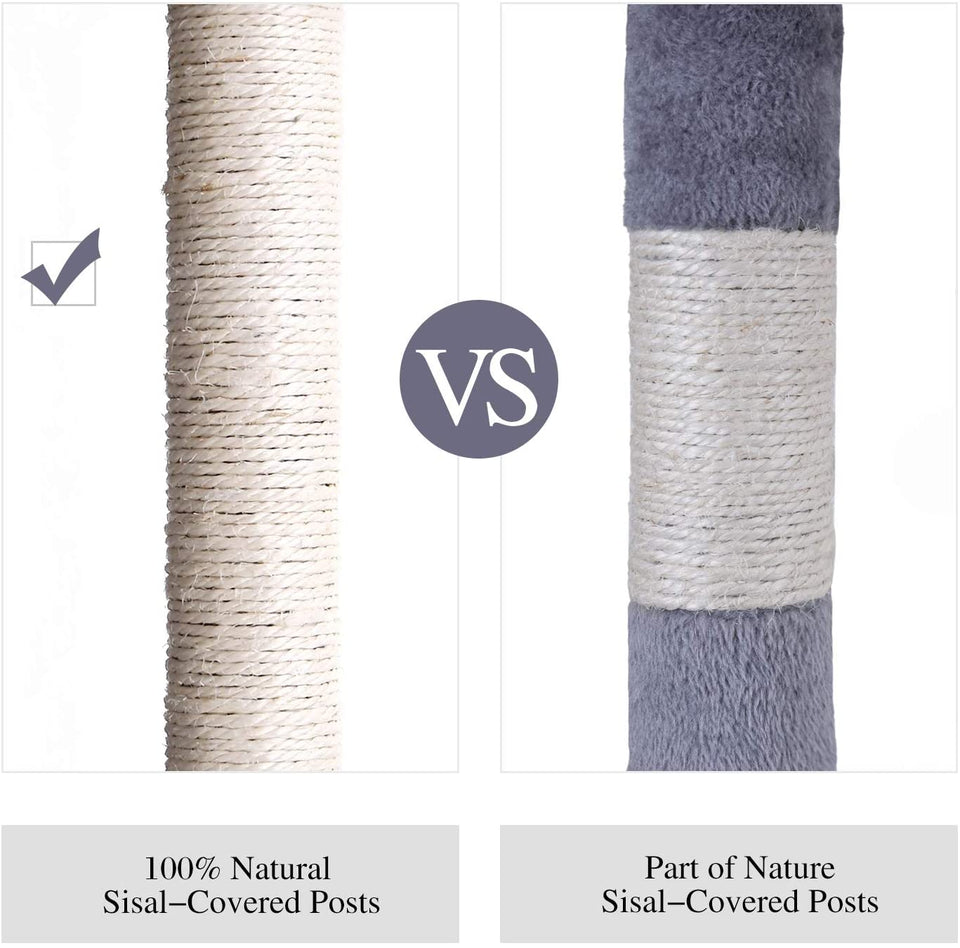 Cat Tree Palace - Cat Scratching Posts USA Cat Scratching Post Specialists | Cat Scratcher Trees & Poles 6.3" Cat Scratching Post / Tree / Pole - Grey Buy 6.3" Cat Scratching Post / Tree / Pole - Grey │ Cat Tree Palace
