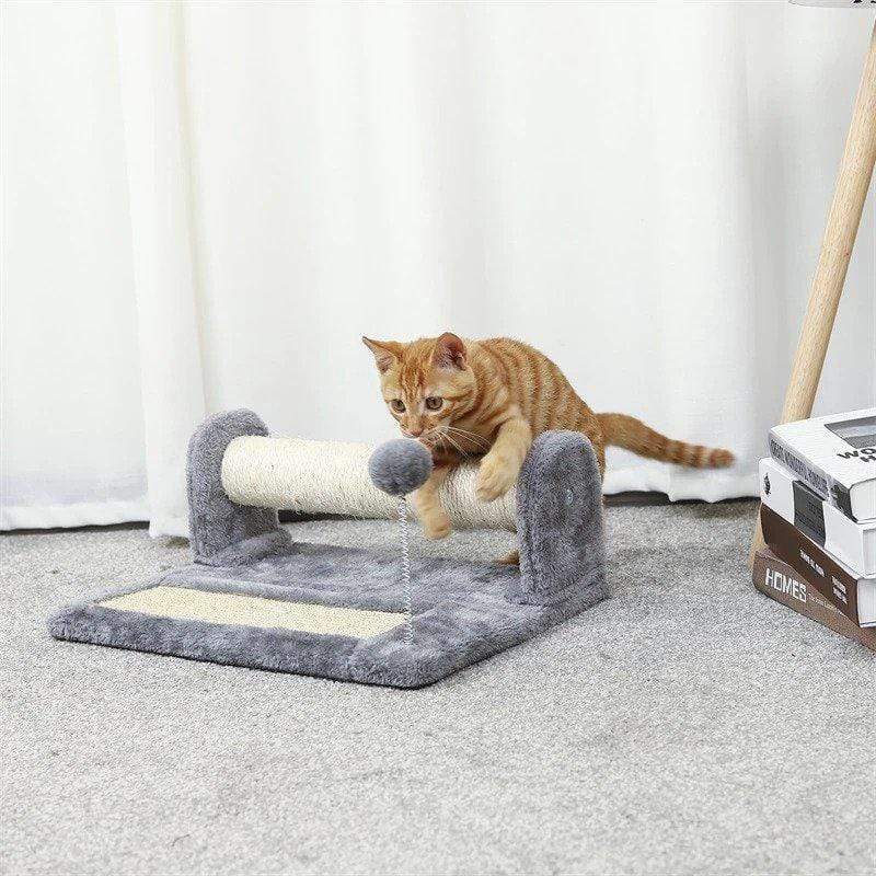 Cat Tree Palace - Cat Scratching Posts USA Cat Scratching Post Specialists | Cat Scratcher Trees & Poles 6.3" Cat Scratching Post / Tree / Pole - Grey Buy 6.3" Cat Scratching Post / Tree / Pole - Grey │ Cat Tree Palace