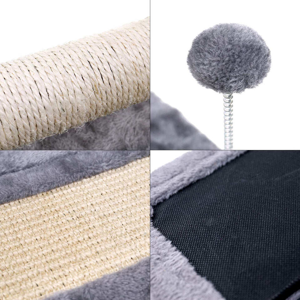 Cat Tree Palace - Cat Scratching Posts USA Cat Scratching Post Specialists | Cat Scratcher Trees & Poles 6.3" Cat Scratching Post / Tree / Pole - Grey Buy 6.3" Cat Scratching Post / Tree / Pole - Grey │ Cat Tree Palace