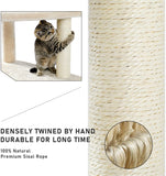 Cat Tree Palace - Cat Scratching Posts USA Cat Scratching Post Specialists | Cat Scratcher Trees & Poles 60" Cat Scratching Post / Tree / Pole - Beige Buy 60" Cat Scratching Post / Tree / Pole - Beige │ Cat Tree Palace