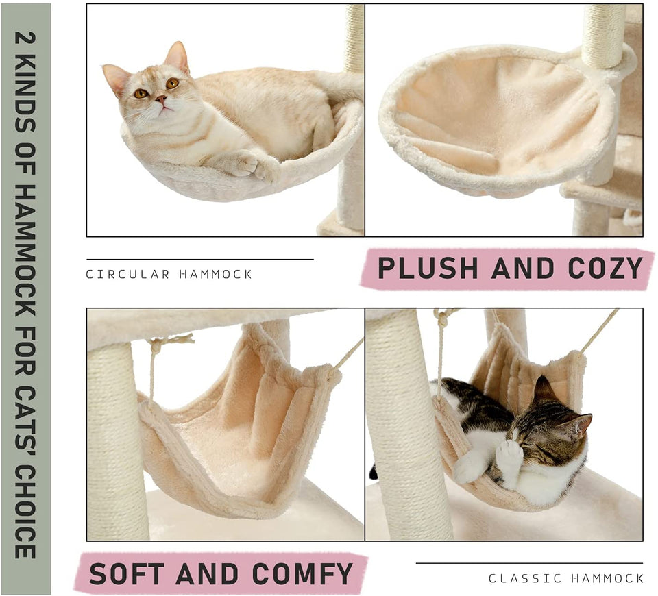 Cat Tree Palace - Cat Scratching Posts USA Cat Scratching Post Specialists | Cat Scratcher Trees & Poles 60" Cat Scratching Post / Tree / Pole - Beige Buy 60" Cat Scratching Post / Tree / Pole - Beige │ Cat Tree Palace