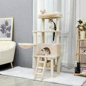 Cat Tree Palace - Cat Scratching Posts USA Cat Scratching Post Specialists | Cat Scratcher Trees & Poles 60" Cat Scratching Post / Tree / Pole - Beige Buy 60" Cat Scratching Post / Tree / Pole - Beige │ Cat Tree Palace