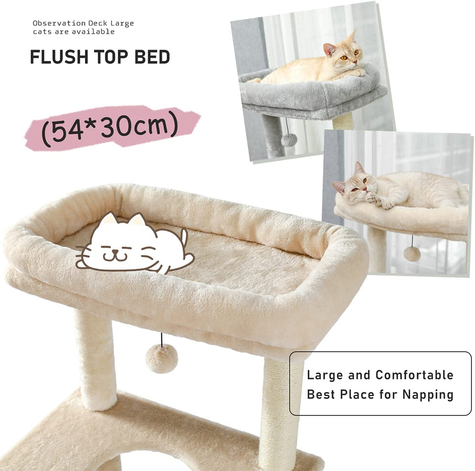 Cat Tree Palace - Cat Scratching Posts USA Cat Scratching Post Specialists | Cat Scratcher Trees & Poles 60" Cat Scratching Post / Tree / Pole - Beige Buy 60" Cat Scratching Post / Tree / Pole - Beige │ Cat Tree Palace