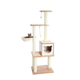 Cat Tree Palace - Cat Scratching Posts USA Cat Scratching Post Specialists | Cat Scratcher Trees & Poles 65.6" Multi Level Cat Scratching Post / Tree / Pole - Wood Buy 65.6" Multi Level Cat Scratching Post / Tree / Pole - Wood │Cat Tree Palace
