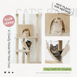 Cat Tree Palace - Cat Scratching Posts USA Cat Scratching Post Specialists | Cat Scratcher Trees & Poles 92.9"-101.6" Cat Scratching Post / Tree / Pole - Beige Buy 92.9"-101.6" Cat Scratching Post / Tree / Pole - Beige │Cat Tree Palace