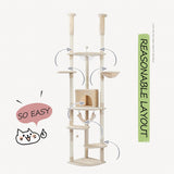 Cat Tree Palace - Cat Scratching Posts USA Cat Scratching Post Specialists | Cat Scratcher Trees & Poles 92.9"-101.6" Cat Scratching Post / Tree / Pole - Beige Buy 92.9"-101.6" Cat Scratching Post / Tree / Pole - Beige │Cat Tree Palace