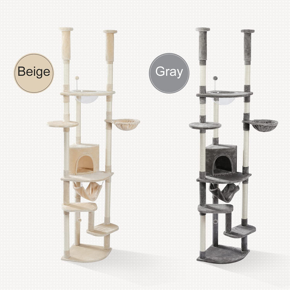 Cat Tree Palace - Cat Scratching Posts USA Cat Scratching Post Specialists | Cat Scratcher Trees & Poles 92.9"-101.6" Cat Scratching Post / Tree / Pole - Beige Buy 92.9"-101.6" Cat Scratching Post / Tree / Pole - Beige │Cat Tree Palace
