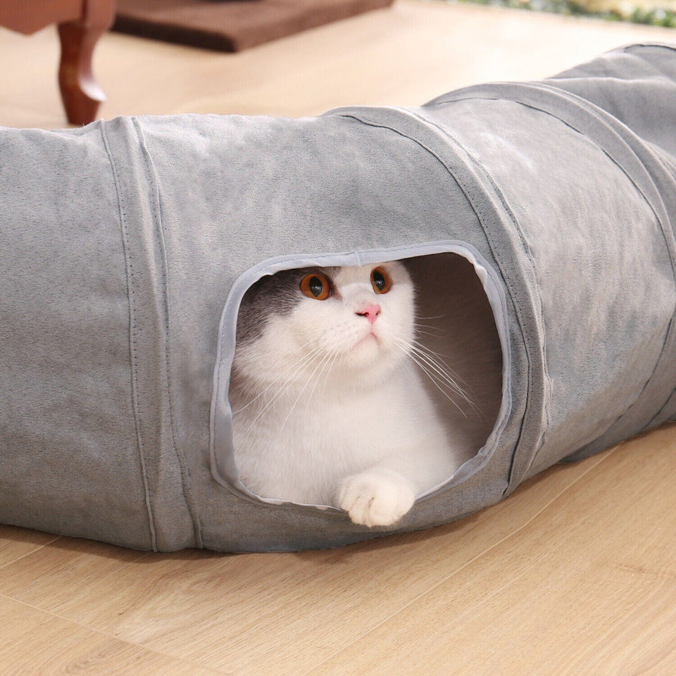 Cat Tree Palace - Cat Scratching Posts USA Cat Scratching Post Specialists | Cat Scratcher Trees & Poles Collapsible Cat Tunnel