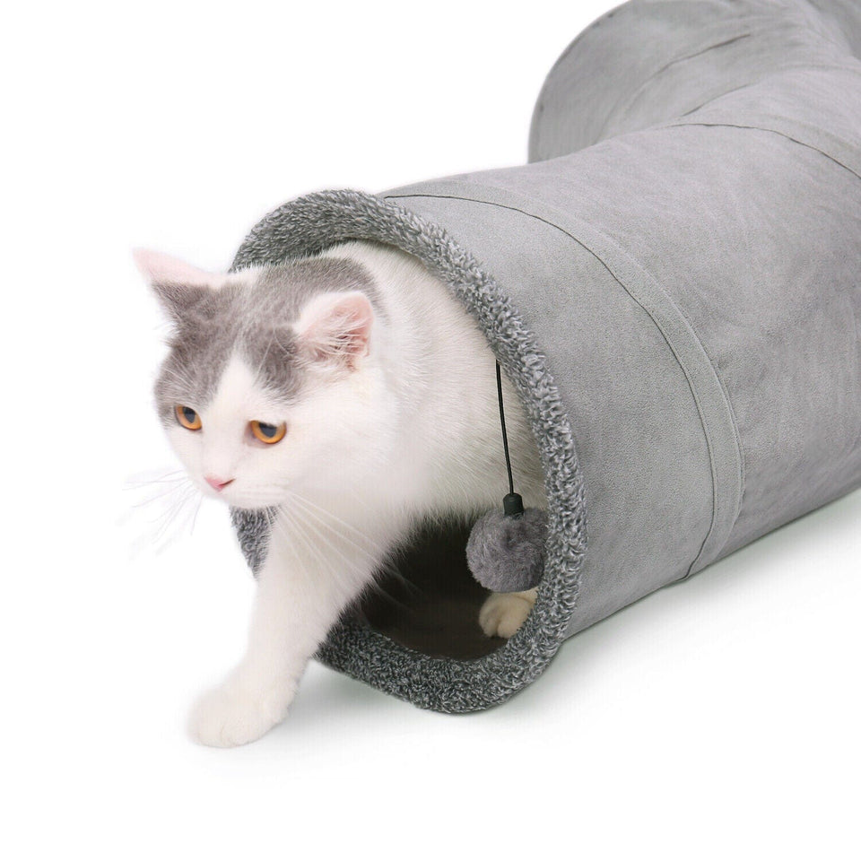 Cat Tree Palace - Cat Scratching Posts USA Cat Scratching Post Specialists | Cat Scratcher Trees & Poles Collapsible Cat Tunnel
