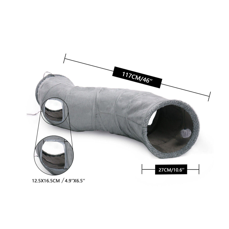 Cat Tree Palace - Cat Scratching Posts USA Cat Scratching Post Specialists | Cat Scratcher Trees & Poles Collapsible Cat Tunnel