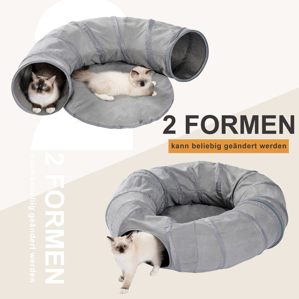 Cat Tree Palace - Cat Scratching Posts USA Cat Scratching Post Specialists | Cat Scratcher Trees & Poles Collapsible Round Cat Tunnel